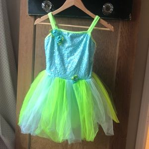 Revolution dancewear light aqua fairy